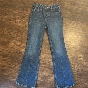 Old Navy Indigo Wide Leg Jeans